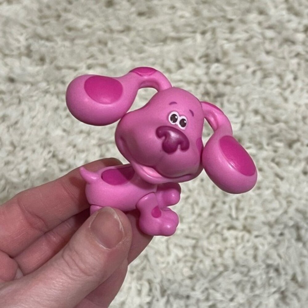 2000s Viacom Blue’s Clues Magenta Figure Nick Jr. Collectible Toy